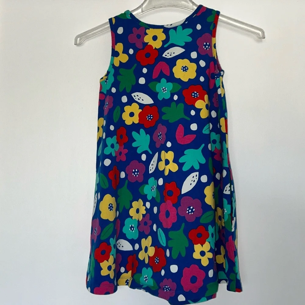 Hanna Andersson floral swing dress - EUC - Picture 4 of 9
